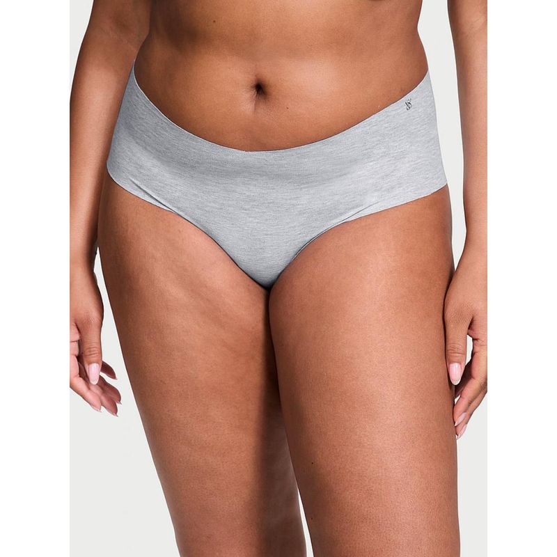 Victoria's Secret No-Show Cotton Cheeky Panty - Grey (S)