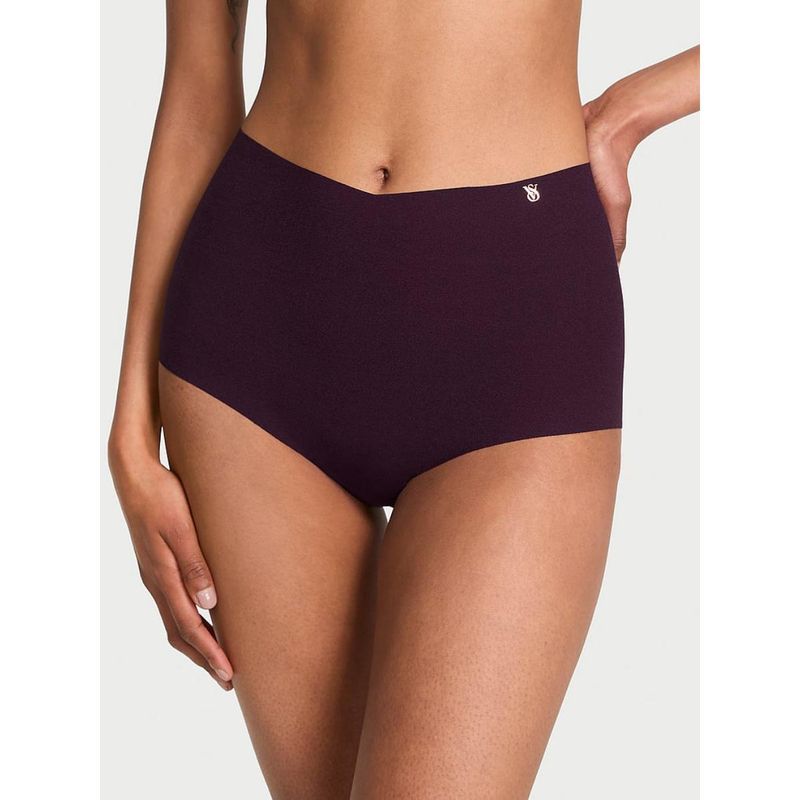 Victoria's Secret No-Show Modern Brief Panty - Purple (M)