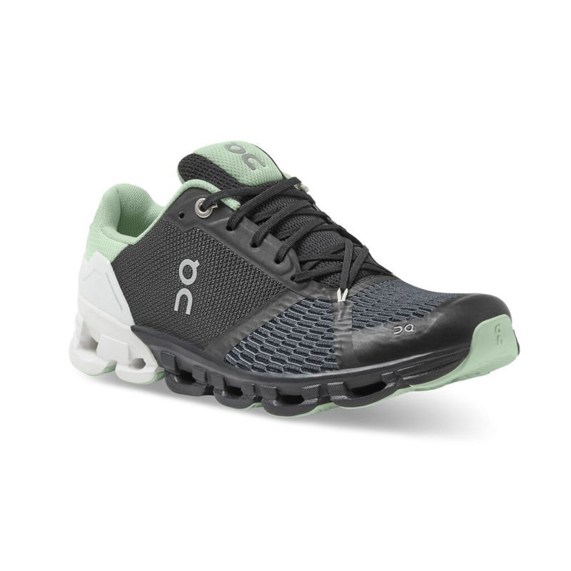 On Cloudflyer 3 W Black & White Running Shoes (UK 3)