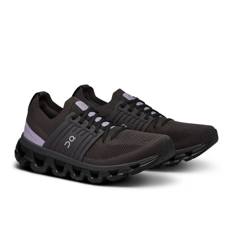 On Cloudswift 3 W Magnet Wisteria Black Running Shoes (UK 3)