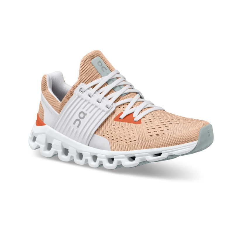 On Cloudswift 2 W Copper Frost Orange & White Running Shoes (UK 3)