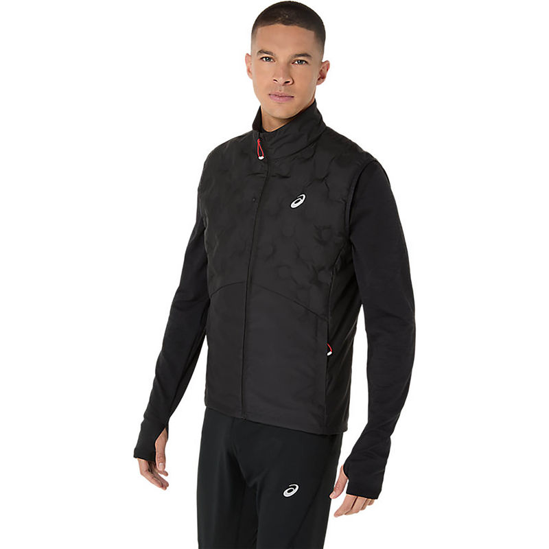 ASICS Mens Performance Black Road Winter Jacket (2XL)