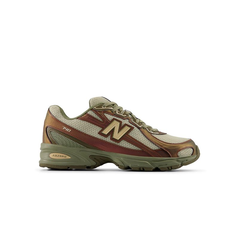 New Balance Unisex U740IB2 Woodland Brown Sneakers (UK 9)
