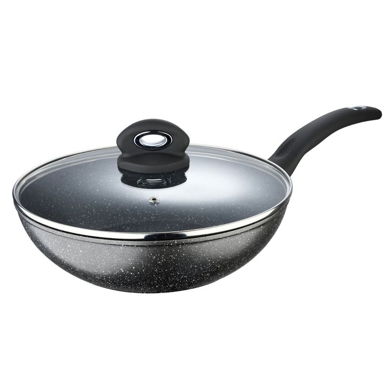 Promo Wok En Fonte D'acier ø 36 Cm chez Auchan