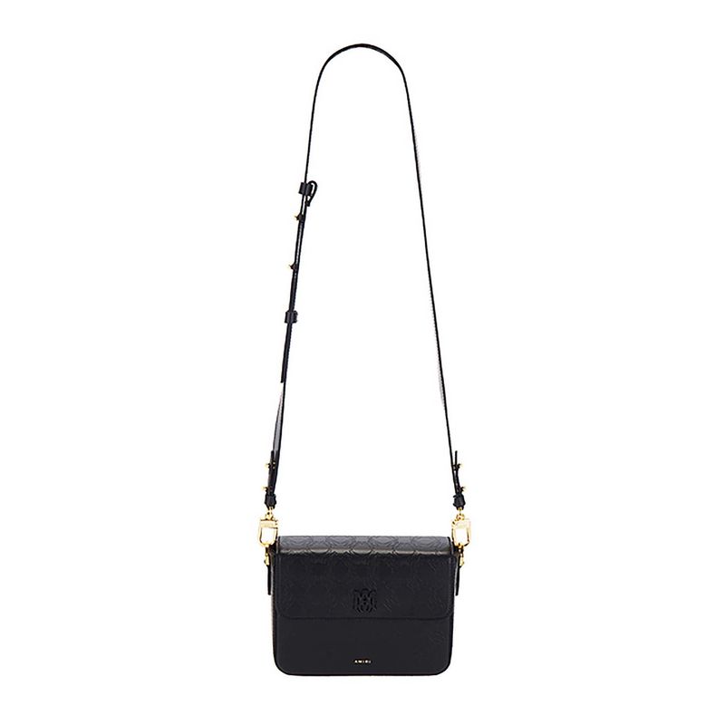 AMIRI バッグ Buy Amiri Black MA Quad Leather Crossbody Online
