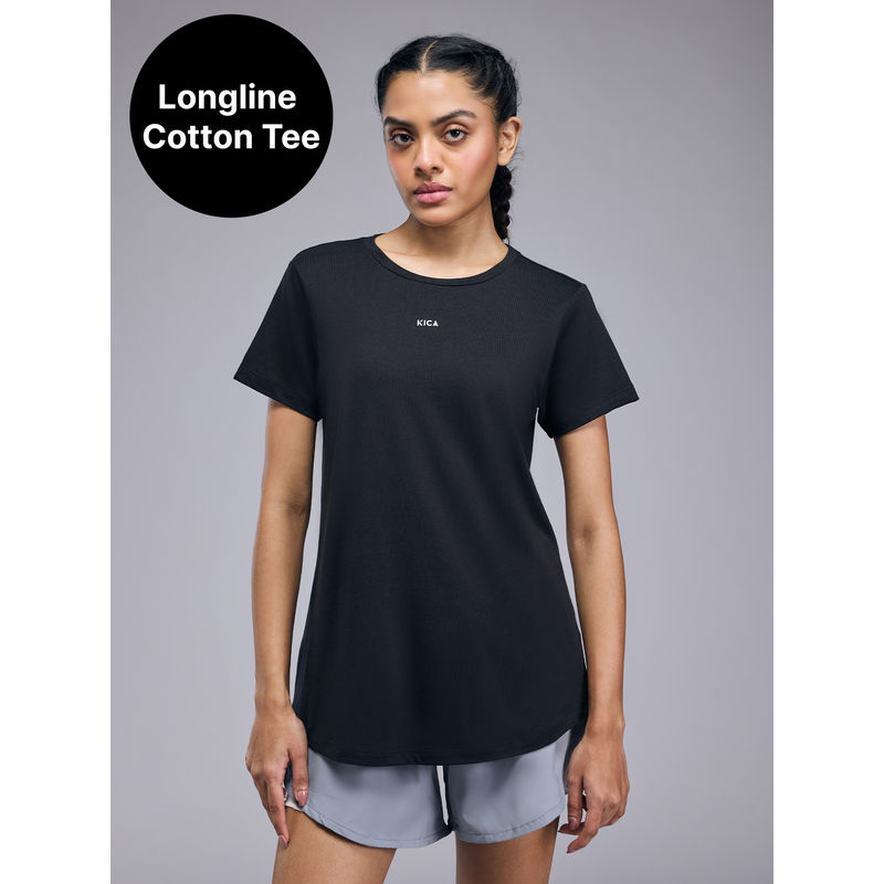 Kica Cotton Regular Fit Top with Flattering Hip Coverage (2XL)