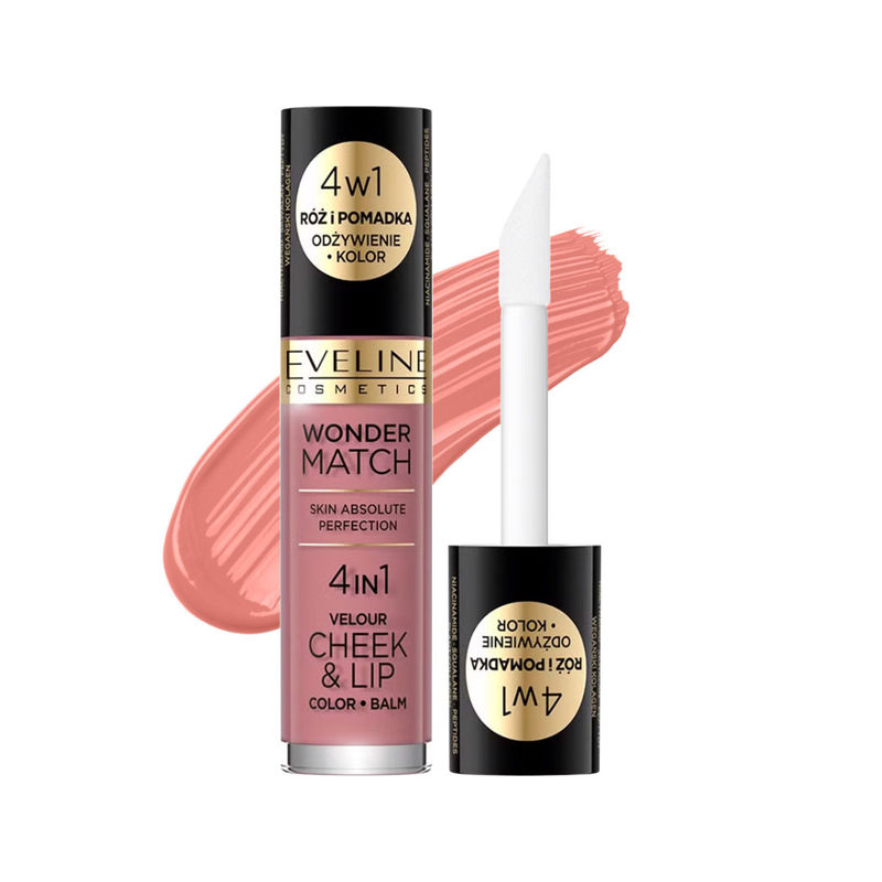 Eveline Cosmetics Wonder Match 4 In 1 Cheek & Lip - 02