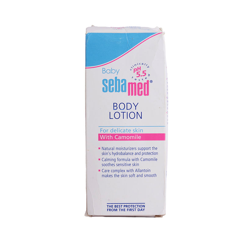Sebamed Baby Body Lotion, pH 5.5, Long Lasting Moisturiser, Quickly Absorbed