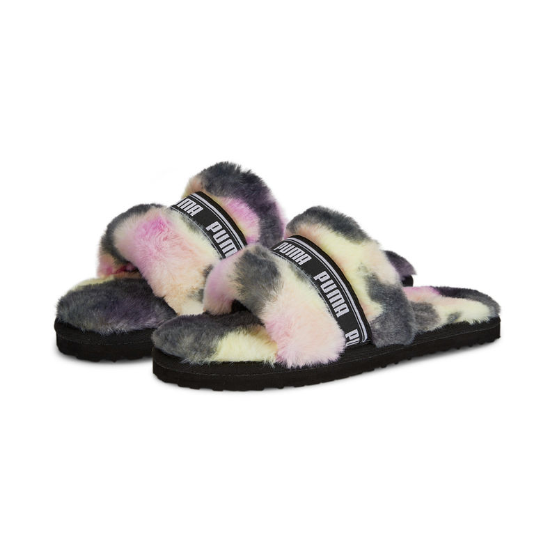 Puma slides fluffy online