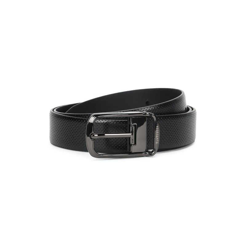 Van Heusen Black Belt Buy Van Heusen Black Belt Online at Best Price