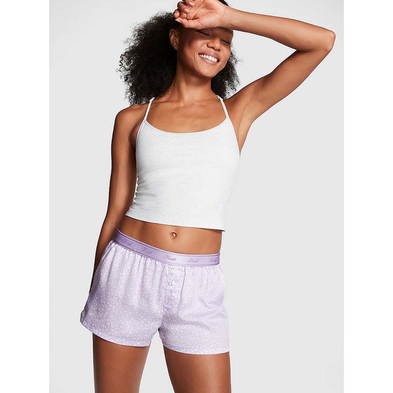 Victoria's Secret PINK Tencel Boxy Shorts Multi-Color (XS)
