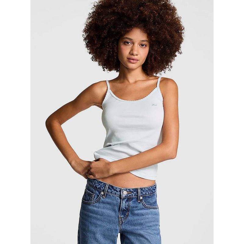 Victoria's Secret Pretty Perfect Cami Blue (M)