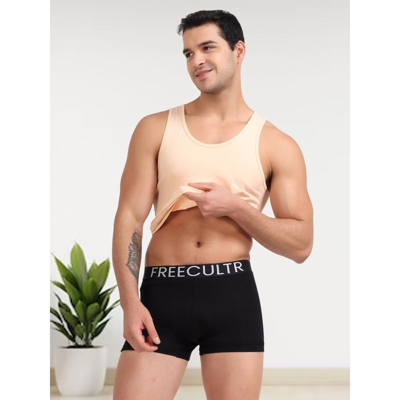 FREECULTR Men's Black Organic Cotton Trunk (L)