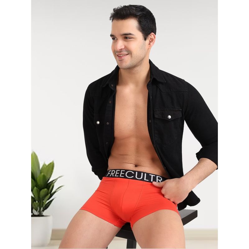 FREECULTR Men's Coral Organic Cotton Trunk (S)