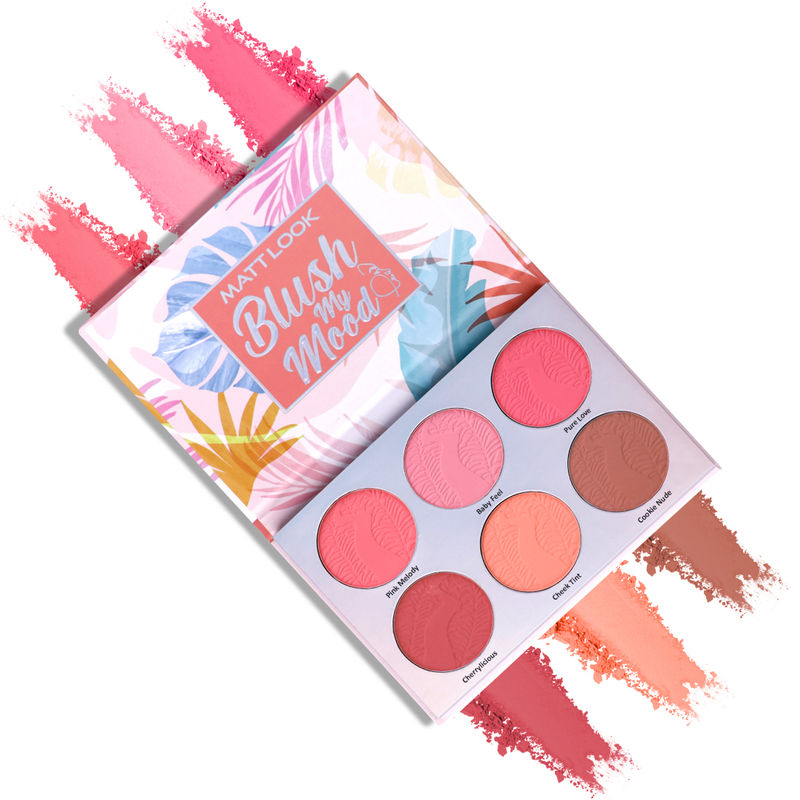 Matt look Blush My Mood Highly Pigmented Blusher Palette - 02 Beautiful Inside Out