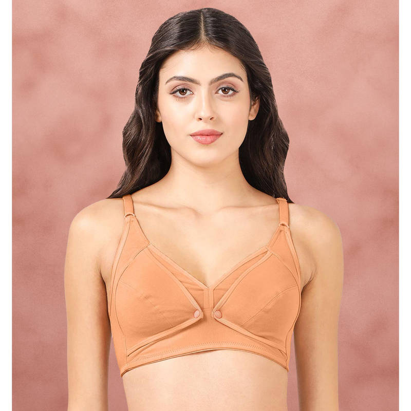 Shyaway Fenugreek Skin Front Open Nursing Bra (32B)