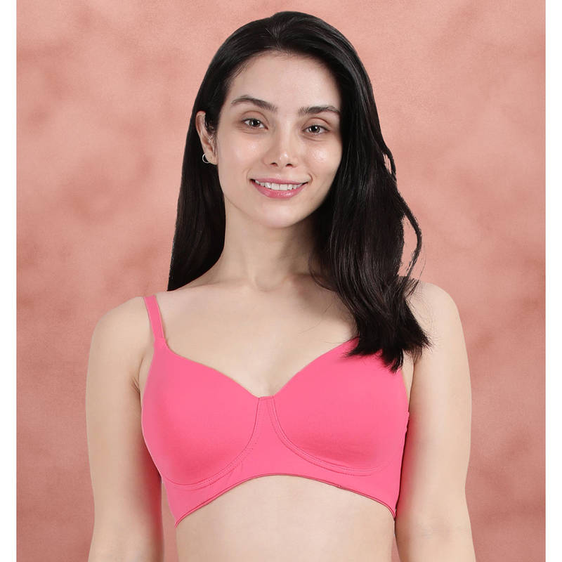 Shyaway Pink Lemonade Basic Padded Non Wired Bra (36B)