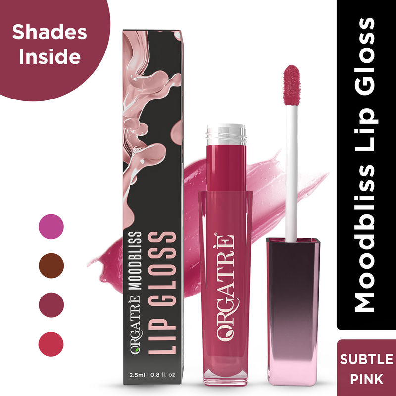 Orgatre Lip Gloss Fuller Plumped Lips With Instant Shine & Glossy Finish