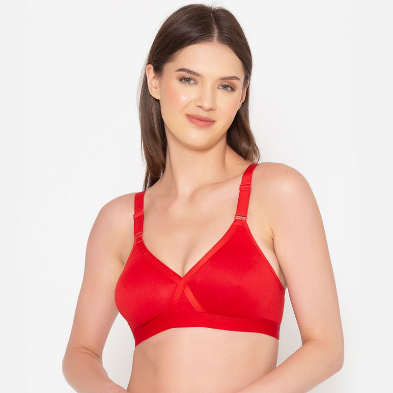 Groversons Paris Beauty X frame Cotton Rich Support Ultra Stretch M Frame Bra (36B)