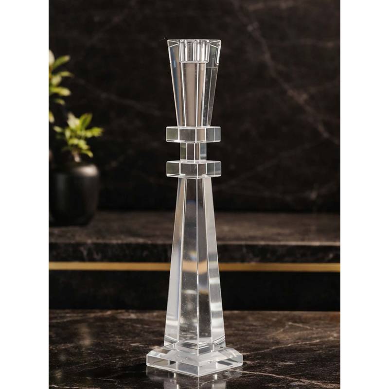 Aarvi Decor Crystal Tapered Candle Holder(S)
