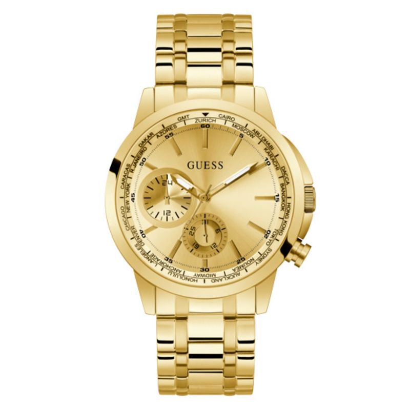 Buy Guess Analog Gold Dial Men WatchGw0490G2 Online
