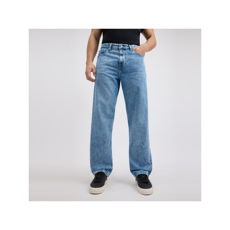 Jeans Pepe Jeans Fit Barrel Vita Alto Addison - 100% Cotone, Taglio Affusolato, Chiusura Con Zip - Foto 10