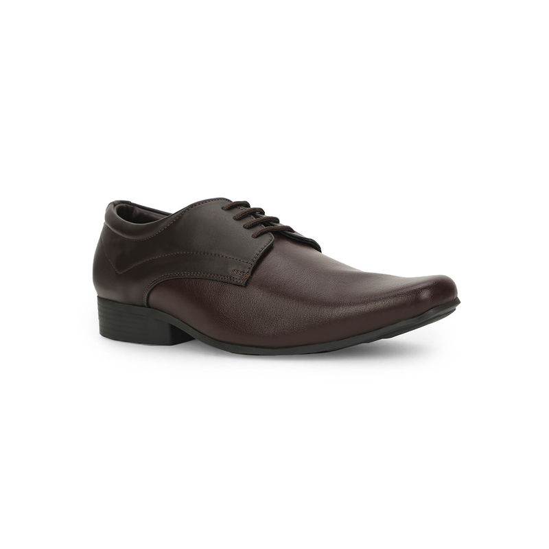 Bata Men Formal Derby Shoes Brown (UK 7)