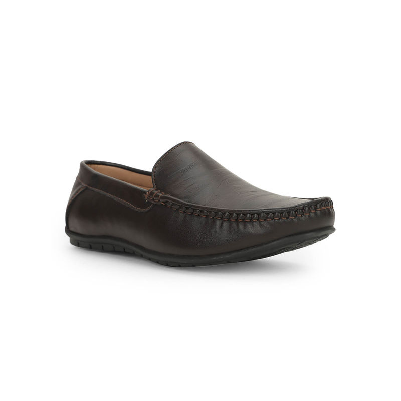 Bata Men Casual Brown Slip On Style with Comfort & Elegance Shoes (UK 8)