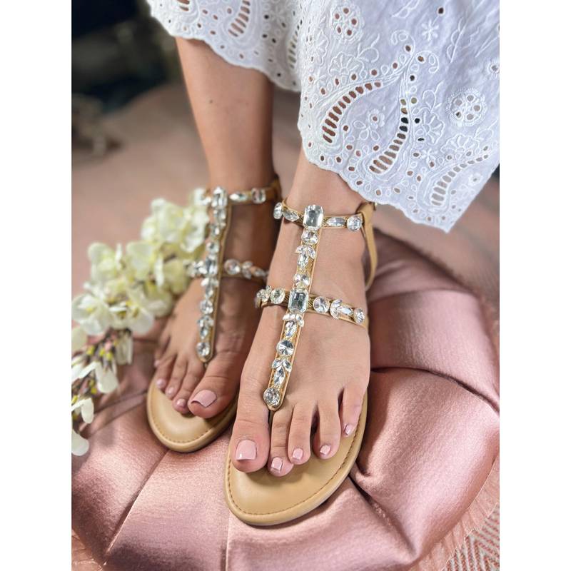 Sandal Stories Solitaire Luxe Gladiator Sandals (EURO 42)