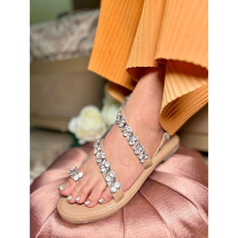 Sandal Stories Diamond Anklet Affair Sandals (EURO 35)