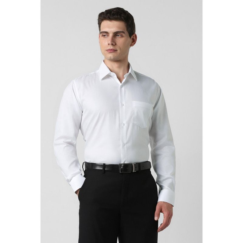 Van Heusen White Shirt (40)