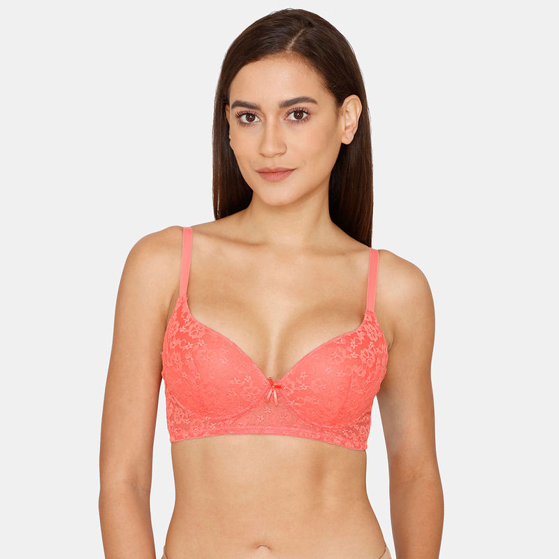Zivame Women's Non Padded, Non Wired T-Shirt Bra – Comfort Everyday Bra