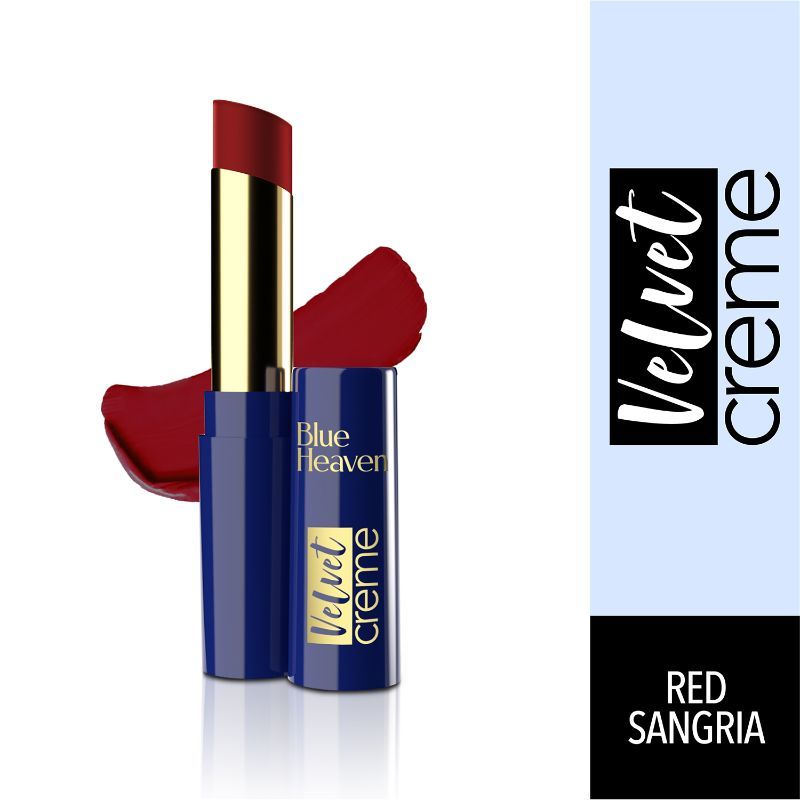 Blue Heaven Velvet Creme Lipstick - Red Sangria
