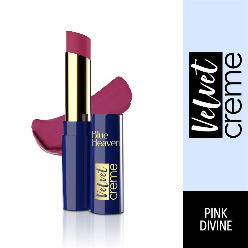 Blue Heaven Velvet Creme Lipstick - Pink Divine