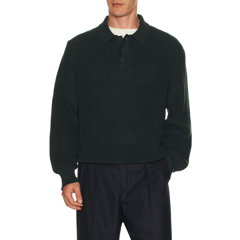 Corridor Long Sleeve Slouchy Polo (M)