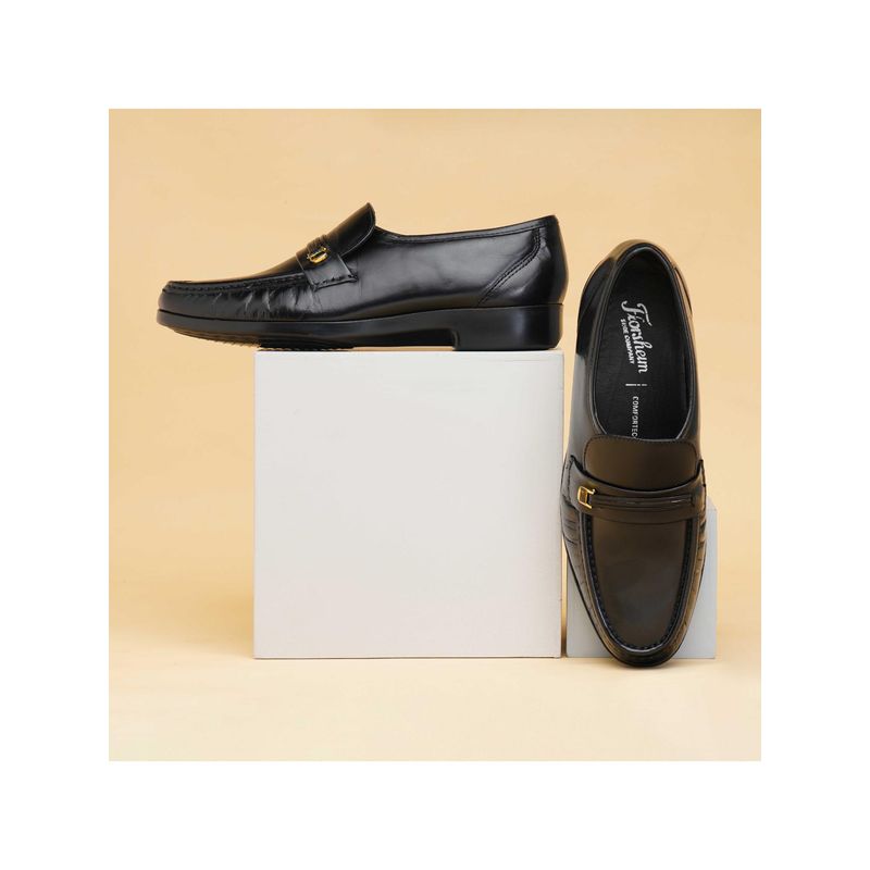Florsheim The RIVA Black Men Dress Loafers (EURO 40)