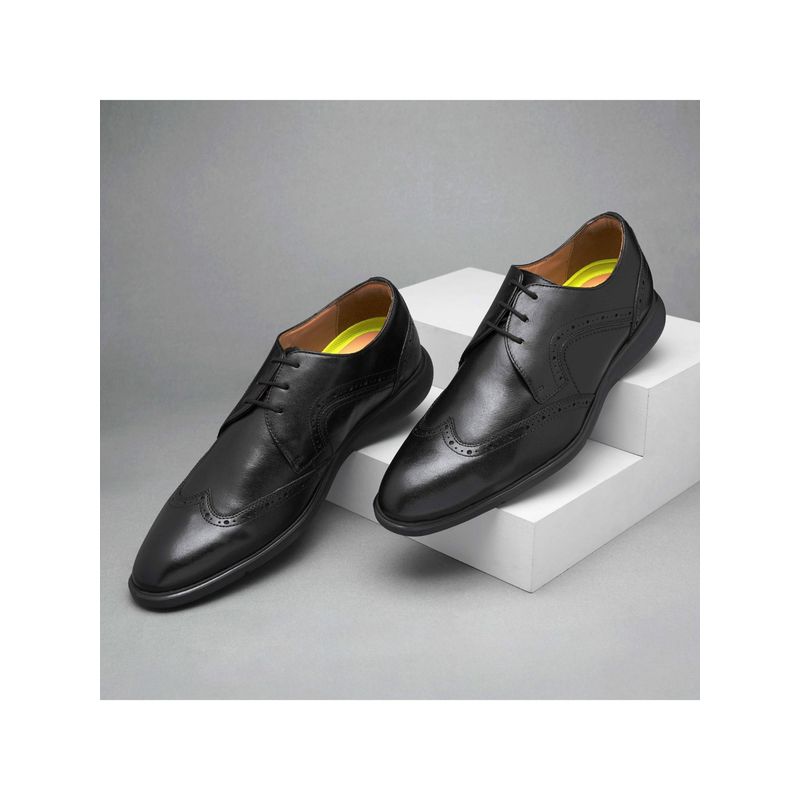 Florsheim The DRESS HYBRID Black Men Ultra Comfort Brogues (EURO 40)