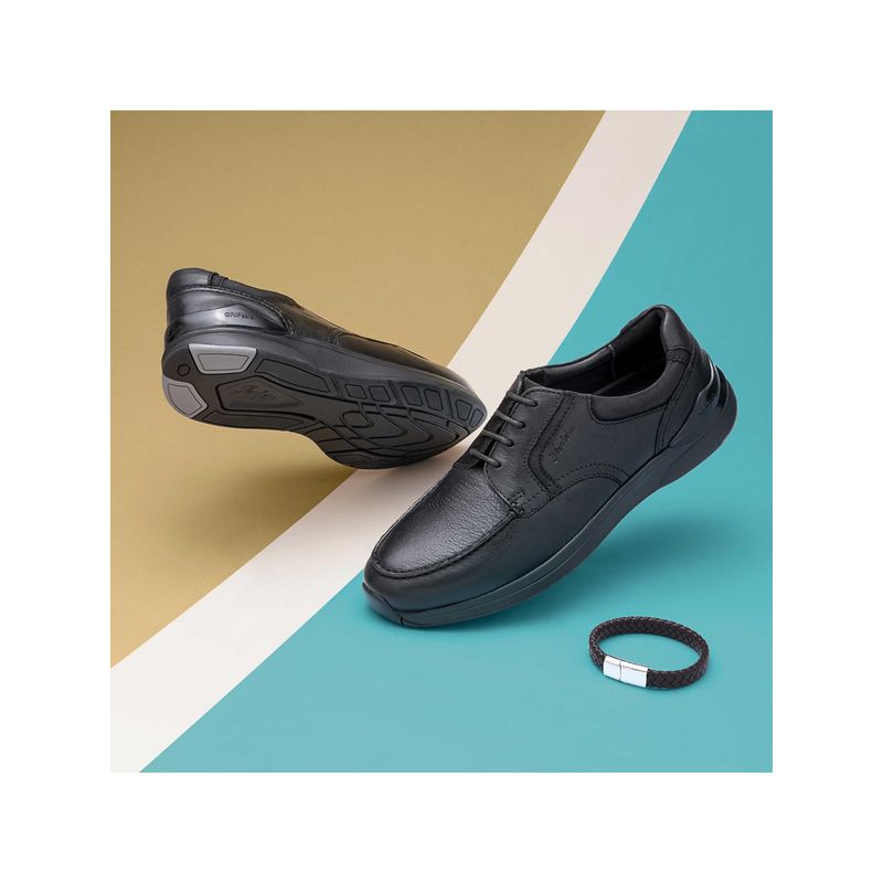 Florsheim The Jin Black Men Moc toe Formal Derbies (EURO 43)