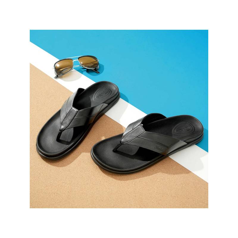 Florsheim The Rowley Black Men Sandals (EURO 42)