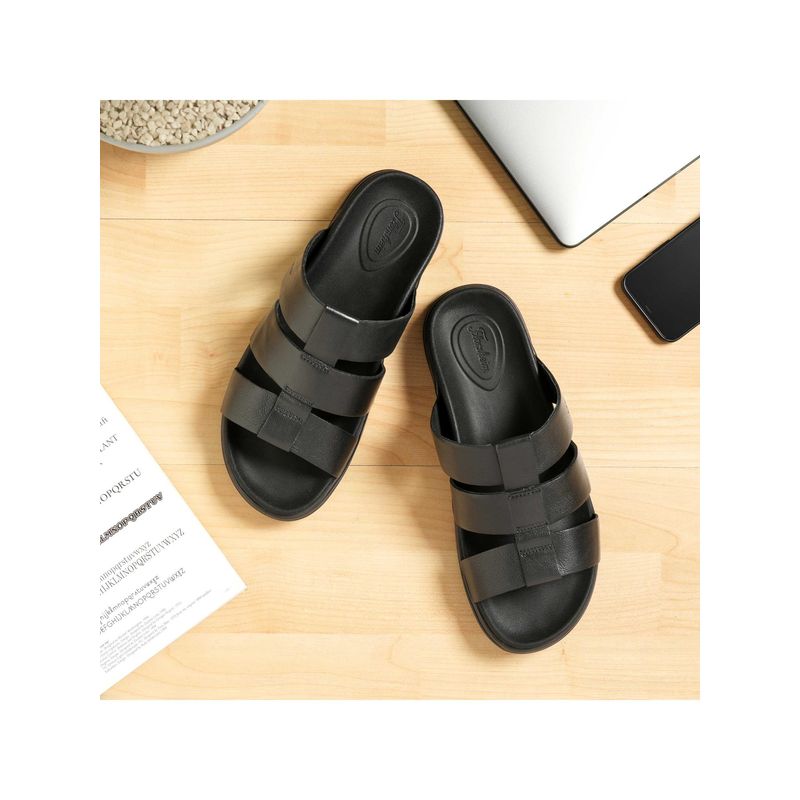 Florsheim The Herred Black Men Sandals (EURO 40)