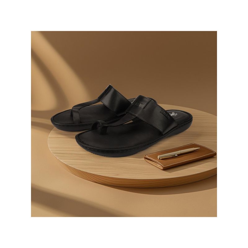 Florsheim The Quinn Men Black Sandals (EURO 42)