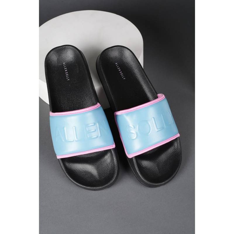 Allen Solly Women Blue Casual Sliders (UK 3)