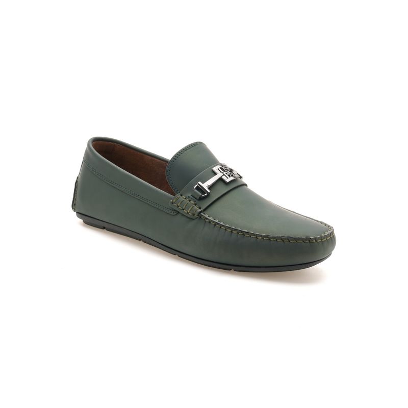 U.S. POLO ASSN. Men ADRINAL 2.0 Olive Loafers (UK 8)