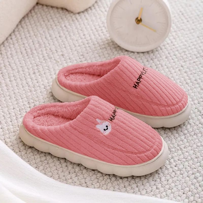 Drunken Room Slippers for Women-Pink (EURO 40)