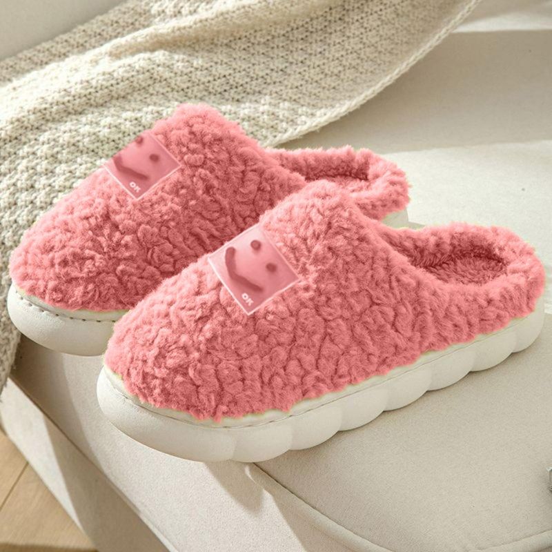 Drunken Room Slippers for Women-Pink (EURO 41)