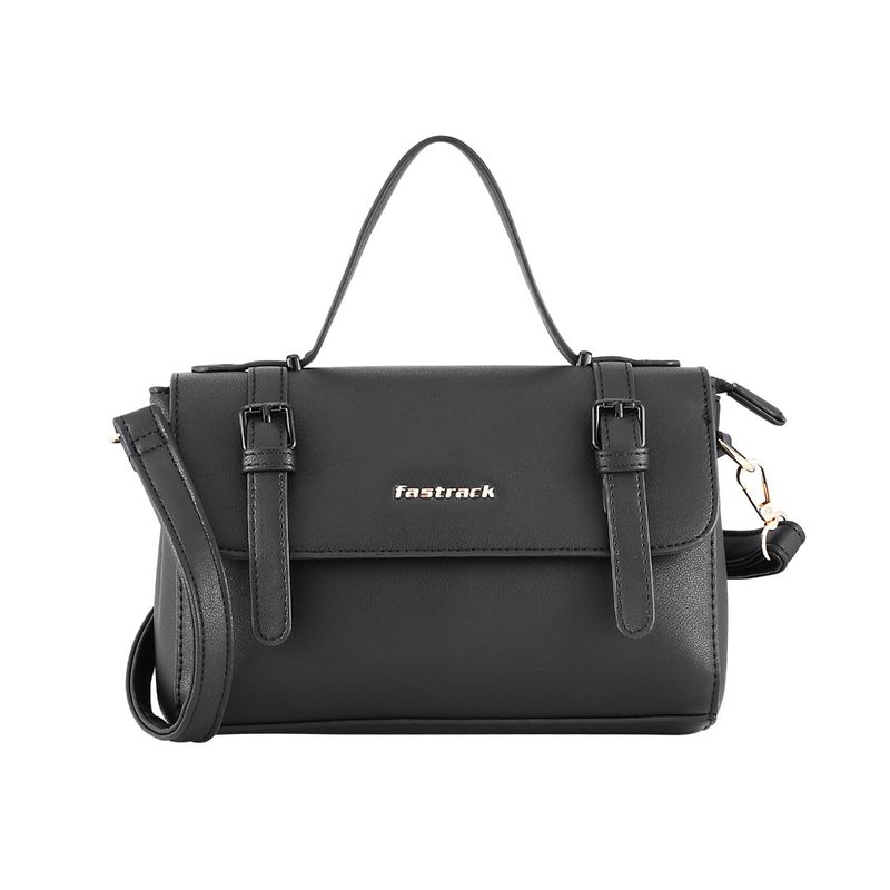 Fastrack Black Satchel Bag: Buy Fastrack Black Satchel Bag Online at ...