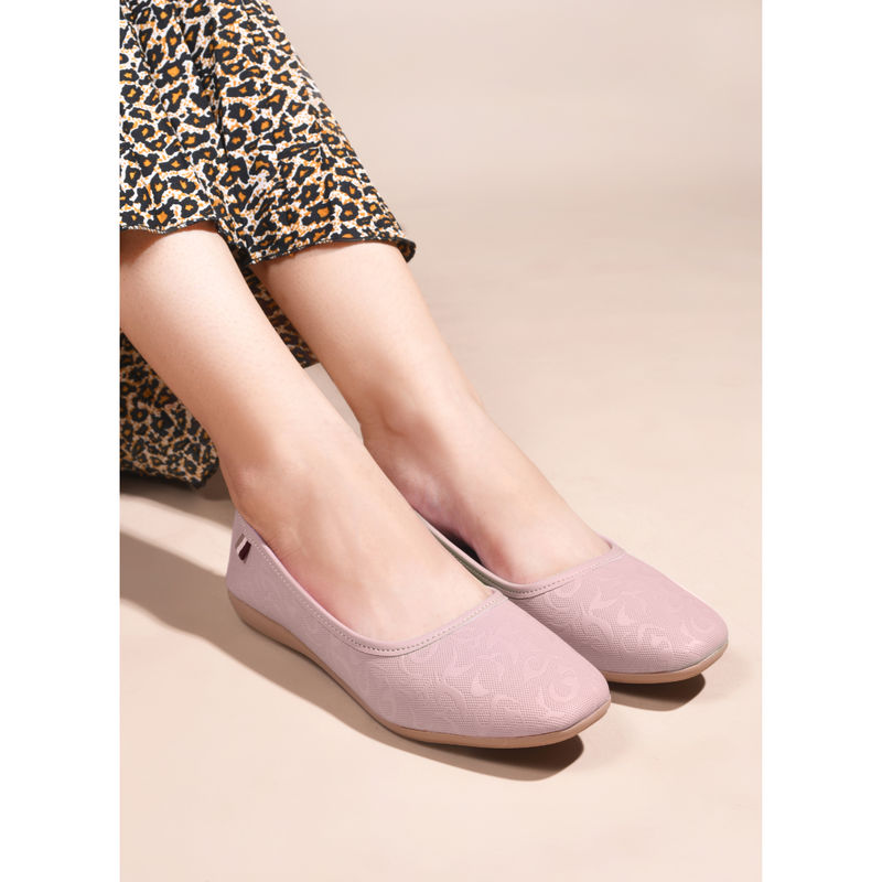 SHUZ TOUCH Comfort Peach Ballerinas (EURO 37)
