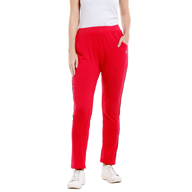 Bodycare Bodyactive Red Color Women'S Active Pant (S)