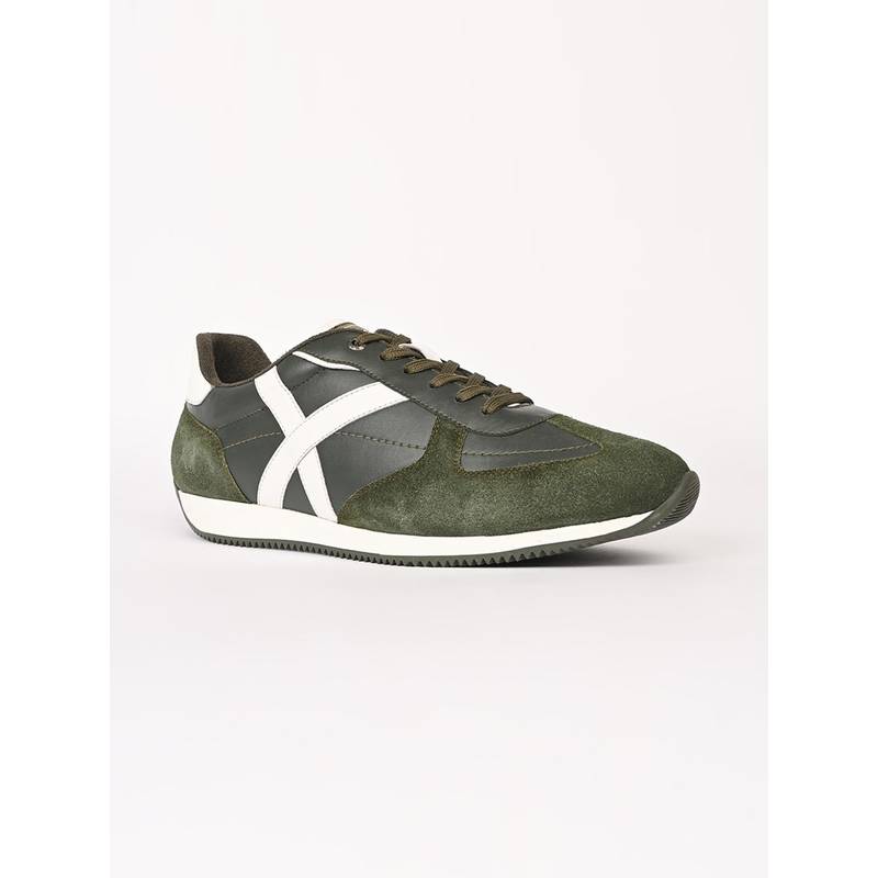 GAS Men Skyliner Olive Sneakers (EURO 42)