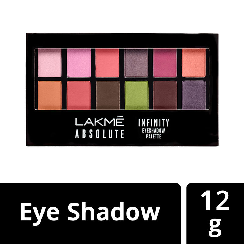 Lakme Absolute Infinity Bold Eyeshadow Palette - Pink Paradise